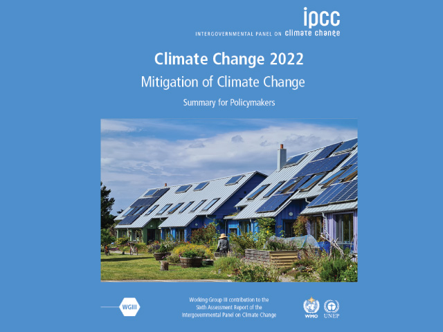 IPCC 2022 Climate report: recommendations for decision-makers